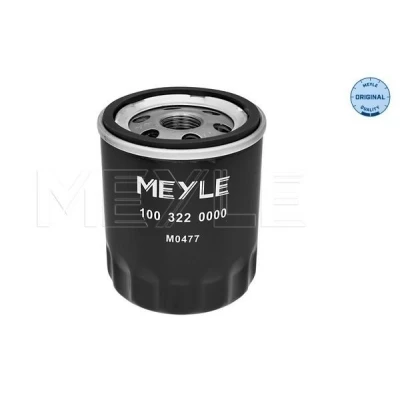 Billede af MEYLE 100 322 0000 Oliefilter 3/4&quot; 16 UNF ORIGINAL Quality Påskruet filter SKODA: Fabia 1 Combi, I Hatchback, Octavia Hatchback