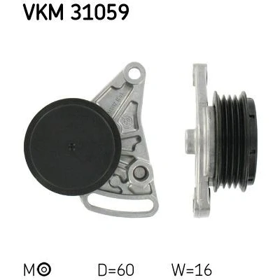 Billede af SKF VKM 31059 Strammehjul VOLKSWAGEN: Passat B5 GP Variant, AUDI: A4 B6 Sedan