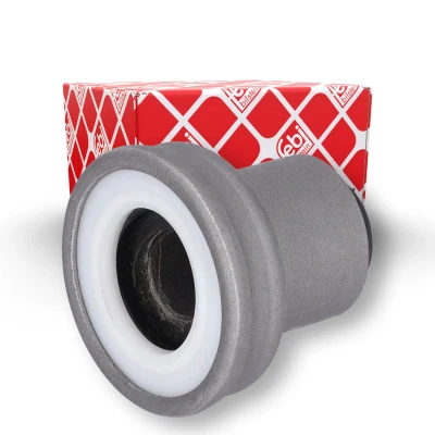 Billede af FEBI BILSTEIN 07590 Bøsning foraksel oppe Gummi, PTFE (Polytetrafluorethylen) VOLKSWAGEN: TRANSPORTER 3 Bus