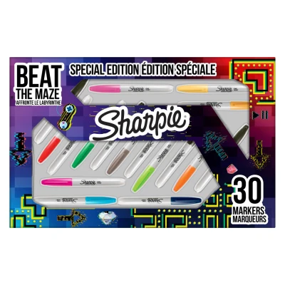 Billede af Sharpie Sæt med Fiberpenne 30 Dele Multifarvet Skriveartikler