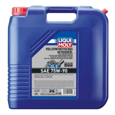 Billede af LIQUI MOLY 1415 Gearolie 75W 90 20 TOYOTA: Land Cruiser 200, Yaris II Hatchback, Corolla Verso, VOLKSWAGEN: Golf 4, Passat B5 GP Variant