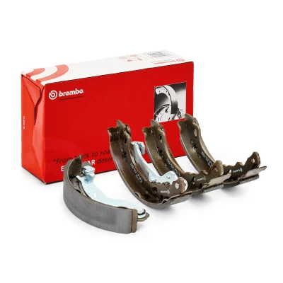 Billede af BREMBO S 23 529 Bremsebakker 180 32 med håndbremsegreb FIAT: 500 C Cabriolet, Panda II Hatchback, FORD: KA Hatchback