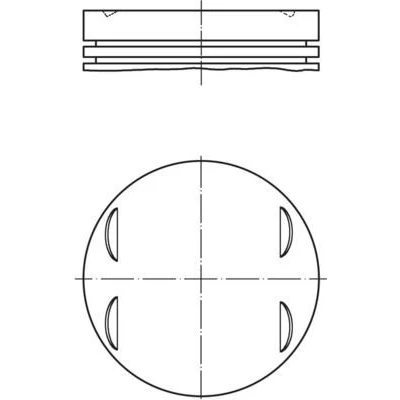 Billede af Stempel MAHLE ORIGINAL 083 13 01