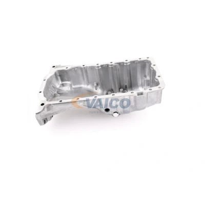 Billede af VAICO V10 0432 Bundkar med olieaftapningsskrue uden bundkarpakning, hul til olie niveau sensor, tætningsring Aluminium Original Quality