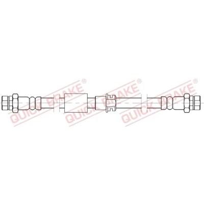 Billede af QUICK BRAKE 22.931 Bremseslange 557 M10x1 AUDI: TT Coupe