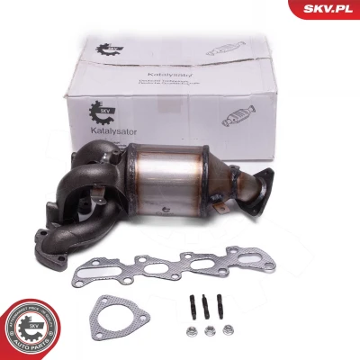 Billede af ESEN SKV 62SKV021 Katalysator indtil Euro 4 foran OPEL: Astra G Caravan, Corsa C Hatchback, CC