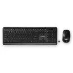 Billede af Nedis Mus og tastatur sæt Trådløs forbindelse: USB 800 / 1200 1600 DPI Justerbar QWERTY US layout