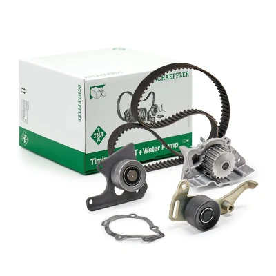 Billede af INA 530 0096 31 vandpumpe + Tandremssæt med PEUGEOT: 406 Sedan, Partner I Combispace, 306 Stationcar, CITROËN: Berlingo / First