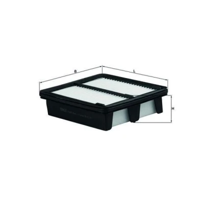 Billede af MAHLE ORIGINAL LX 2889 Luftfilter 46,0 153 179,0 Filterindsats HONDA: Jazz 3, Insight II Hatchback