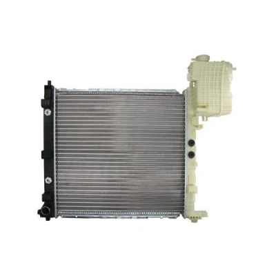 Billede af THERMOTEC D7M014TT Radiator Aluminium, plastik til køretøjer med klimaanlæg 560 570 34 automatgear Mekanisk fuget køleripper