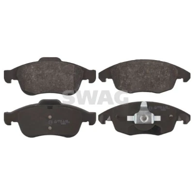 Billede af SWAG 64 91 6713 Bremseklodser foraksel Ekskl. slidadvarselskontakt med stempelklips CITROËN: C4 I Grand Picasso, Picasso 1, DS5 Hatchback
