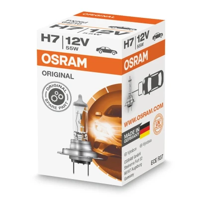 Billede af OSRAM 64210L Pære, fjernlys H7 12V 55w 3200K Halogen FORD: Focus 2, FIESTA 6, MONDEO 4 Turnier, VOLKSWAGEN: Polo V Hatchback, CC, GOLF 6