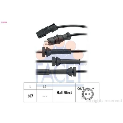 Billede af ABS Sensor FACET 21.0069