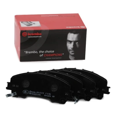 Billede af BREMBO P 56 106 Bremseklodser med akustisk advarsel for slid uden tilbehør NISSAN: X Trail, RENAULT: Koleos 2