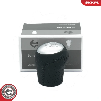 Billede af ESEN SKV 63SKV082 Gearknop 6 gear Læder NISSAN: Qashqai / Qashqai+2 I