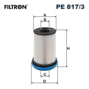 Billede af FILTRON PE 817/3 Brændstoffilter Filterindsats FORD: Mondeo 5 Kombi, S Max Mk2,