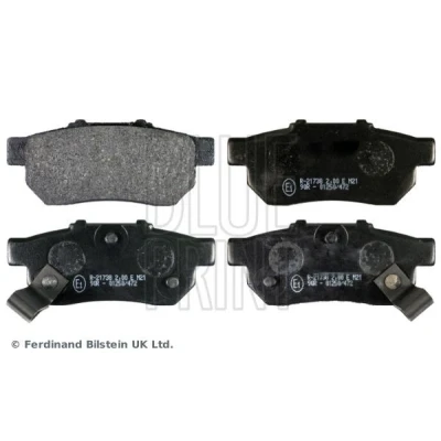 Billede af BLUE PRINT ADH24254 Bremseklodser bagaksel med akustisk advarsel for slid HONDA: Jazz 3, CIVIC 6 Fastback, CRX 3