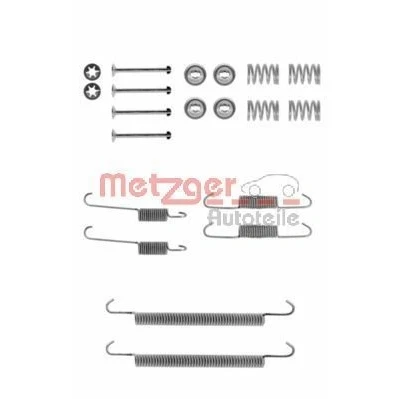 Billede af METZGER 105 0707 Tilbehørssæt, bremsebakker BMW: 3 Sedan, Compact