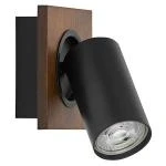 Billede af LEDVANCE LED vægspot Mercury GU10, træ/sort