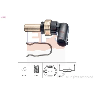 Billede af EPS 1.830.387 Kølevæsketemperatur Sensor Made in Italy OE Equivalent OPEL: Insignia A Sports Tourer, Astra J Hatchback