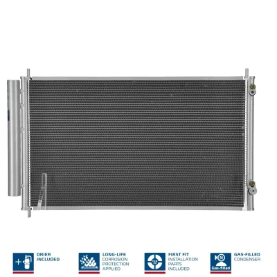 Billede af NISSENS 940489 Kondensator med tørrer Aluminium 646 R 134a TOYOTA: Yaris III Hatchback