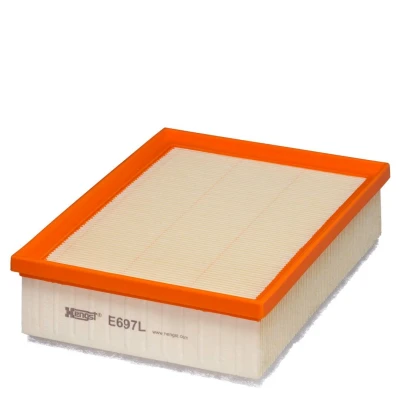 Billede af HENGST FILTER E697L Luftfilter 66 184 246 Filterindsats PEUGEOT: 308 I SW, 307 Hatchback, CITROËN: C4 Grand Picasso, Hatchback
