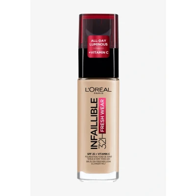Billede af L&#039;Oréal Paris Infaillible 32H Fresh WEAR Makeup Foundation, Dame, Størrelse: 30 ml, True beige
