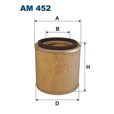 Billede af FILTRON AM 452 Luftfilter 163 154 Filterindsats