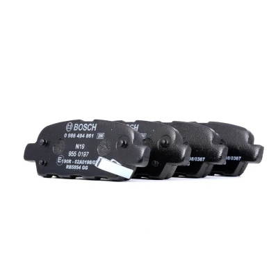 Billede af BOSCH 0 986 494 861 Bremseklodser Low Metallic med akustisk advarsel for slid SUZUKI: Grand Vitara 2 SUV