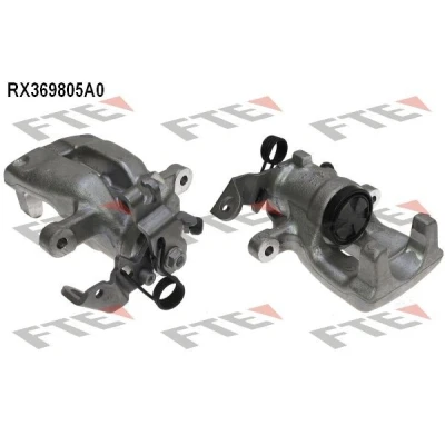 Billede af FTE 9290432 Bremsekaliber grå Aluminium Bagaksel venstre uden holder OPEL: Astra H Caravan, Meriva A, Hatchback