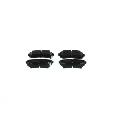 Billede af BOSCH 0 986 424 956 Bremseklodser Low Metallic med akustisk advarsel for slid anti knirke plade, monteringsvejledning HYUNDAI: Kona SUV