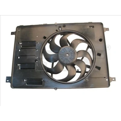 Billede af TYC 810 0044 Køleventilator 370 300 med kølerventilatorramme (karm) uden kontroldel FORD: S Max Mk1, MONDEO 4 Turnier