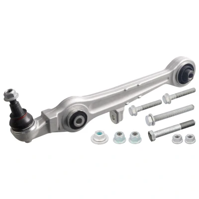 Billede af FEBI BILSTEIN 40114 Bærearm med leje, møtrik, skrue venstre foraksel, nede, foran, højre foraksel krydsarm Aluminium
