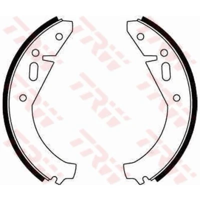 Billede af TRW GS8141 Bremsebakker 230 40 DUNLOP