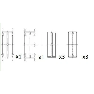 Billede af Krumtapakselleje FAI AutoParts BM1013 025