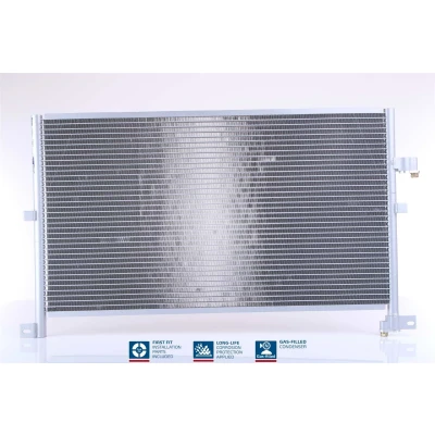 Billede af NISSENS 94586 Kondensator uden tørrer Aluminium 670 R 134a FORD: MONDEO 3 Kombi,