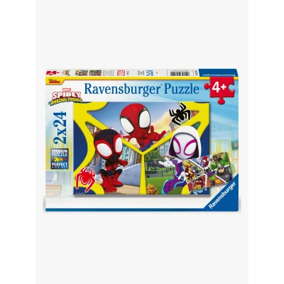 Billede af Ravensburger Spidey and His Amazing Friends Puslespil 2x24 Brikker