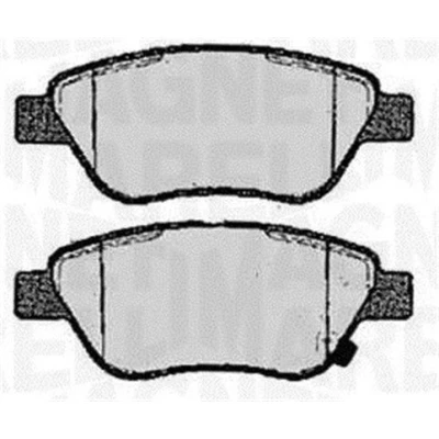Billede af MAGNETI MARELLI 363916060361 Bremseklodser med akustisk advarsel for slid OPEL: Corsa D Hatchback, Rekord C Sedan, Admiral B, PORSCHE: 911 Coupe