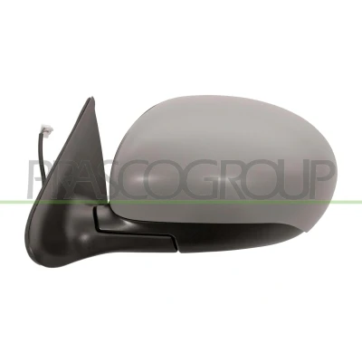 Billede af Sidespejl Prasco Premium DS7007114P venstre grundet / primet elektrisk konveks