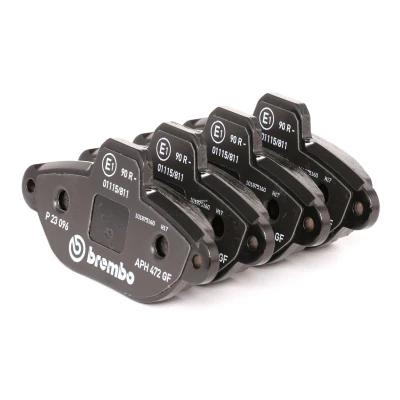 Billede af BREMBO P 23 096 Bremseklodser Ekskl. slidadvarselskontakt uden tilbehør FIAT: Panda II Hatchback, Punto Seicento / 600 Hatchback