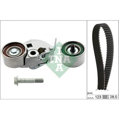 Billede af INA 530 0542 10 Tandremssæt 123 HYUNDAI: Getz, Santa Fe I, Sonata V