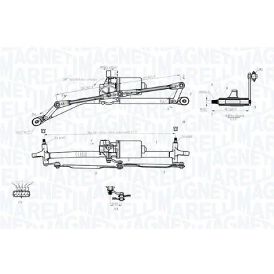 Billede af MAGNETI MARELLI 064012001011 Rudevisker/vaskeranlæg
