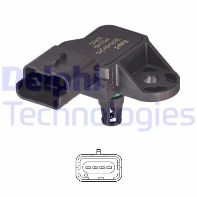 Billede af DELPHI PS20100 12B1 Sensoren PEUGEOT: 207 Hatchback, SW, 308 I CC, CITROËN: C3 II, C4 Grand Picasso