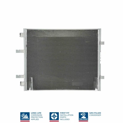 Billede af NISSENS 940201 Kondensator uden tørrer Aluminium 578 R 134a RENAULT: TRAFIC 2 Bus, OPEL: Vivaro A Van