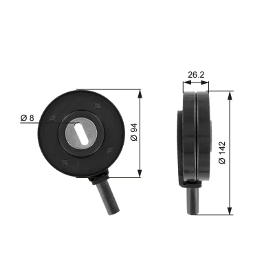 Billede af GATES FleetRunner Micro V Kit T36022 Strammehjul
