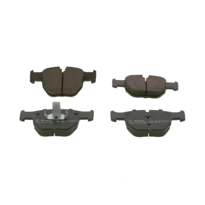 Billede af BOSCH 0 986 424 687 Bremseklodser Low Metallic med stempelklips, anti knirke plade LAND ROVER: Range Rover 3
