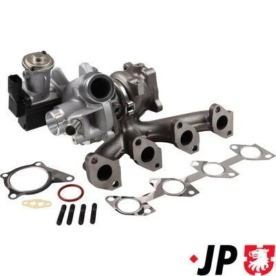 Billede af JP GROUP 1117411500 Turbolader med pakninger SEAT: Leon II Hatchback, Altea XL, Ibiza 4 Sportcoupe, SKODA: Octavia 2 Combi, Fabia