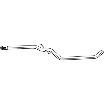 Billede af BOSAL 823 081 Udstødningsrør VOLKSWAGEN: GOLF 6, SEAT: Altea