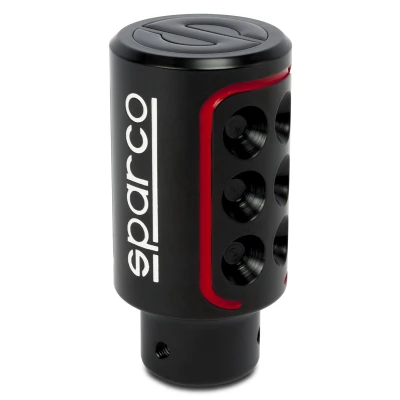 Billede af Sparco Reserveknop til gearstang SPC RACING Sort/Rød Autoudstyr
