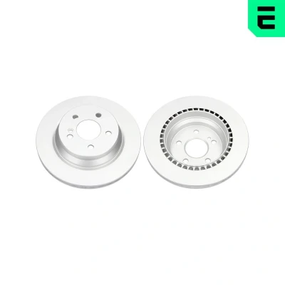 Billede af OPTIMAL BS 7782C Bremseskiver bagaksel 300 22 5/6 ventileret coatet MERCEDES BENZ: E klasse T modell, Sedan, CLS Coupe